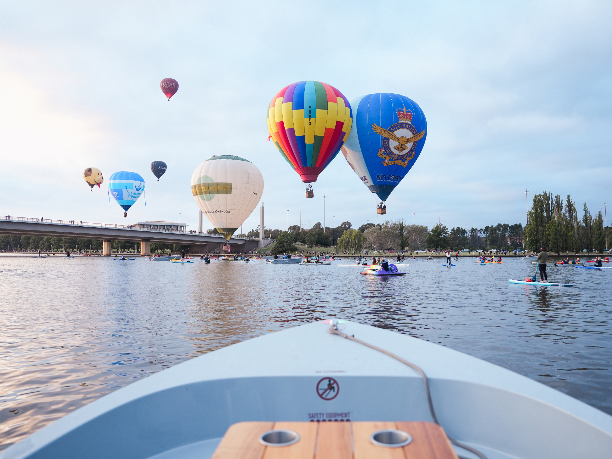 Canberra Balloon Spectacular 2024 x GoBoat